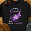Grandma My Life Complete Butterfly T Shirt  DB1913 81O58 1