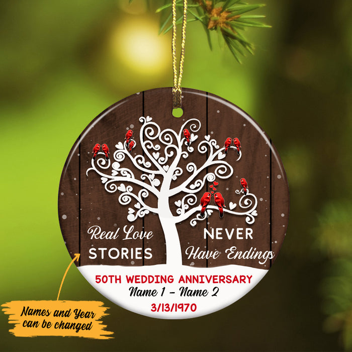Personalized Wedding Anniversary Ornament SB226 65O47 1