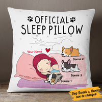 Personalized Dog Sleep Pillow MR101 26O53 (Insert Included) thumb 1