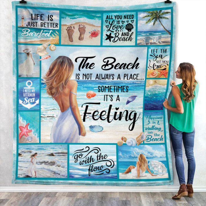 Beach Feeling Fleece Blanket JN293 67O58 1