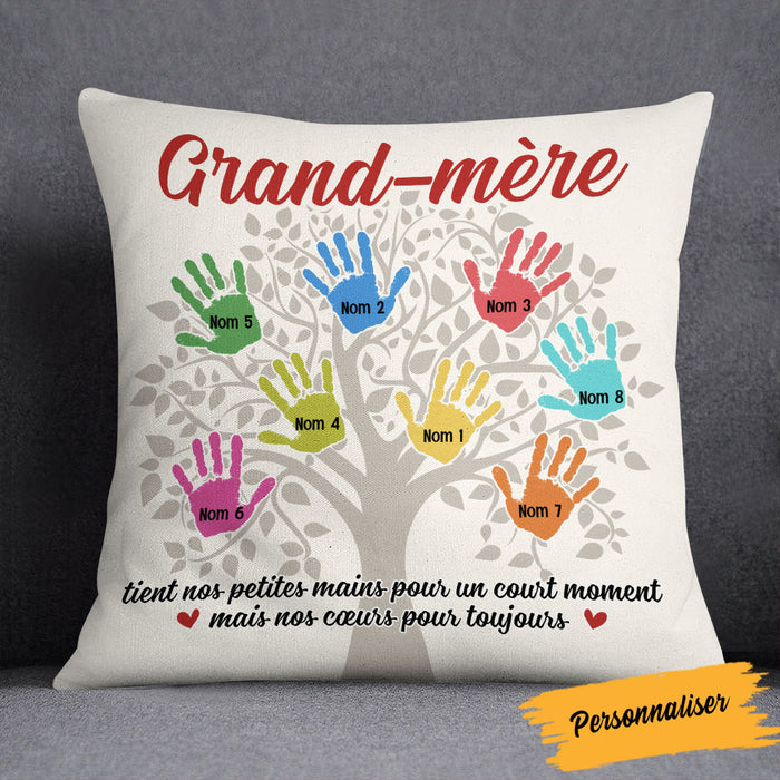 Personalized Mom Grandma Tree French Maman Mamie Pillow AP1513 95O58 1
