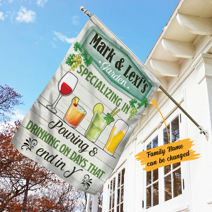 Personalized Specializing Garden Gardening Flag AG203 26O58 1