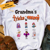 Personalized Halloween Grandma  White T Shirt JL161 95O36 1