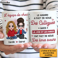 Personalized Gift For Friends French Collègues Mug 30449 thumb 1