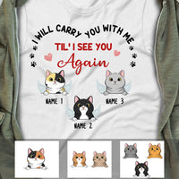 Personalized Cat Memorial T Shirt MR244 26O57 thumb 1