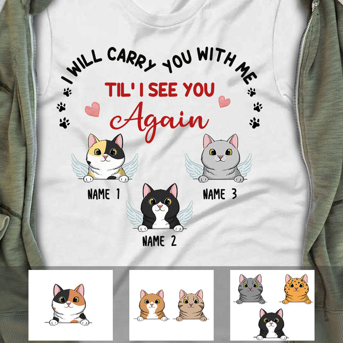 Personalized Cat Memorial T Shirt MR244 26O57 1