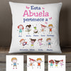 Personalized Abuela Spanish Grandma Belongs Pillow AP97 81O34 1