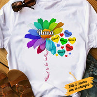 Personalized Blessed To Be Called Grandma Mom T Shirt AP32 26O34 thumb 1