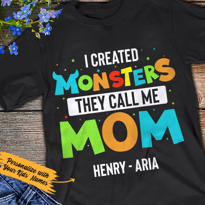 Personalized Mom Monster T Shirt JN165 95O36 1