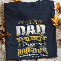 Proud Dad T Shirt  DB221 30O36 thumb 1