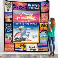 Beach Fleece Blanket JN272 73O58 thumb 1