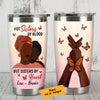 Personalized BWA Friends Sisters By Heart Steel Tumbler AG41 26O58 1