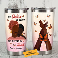 Personalized BWA Friends Sisters By Heart Steel Tumbler AG41 26O58 thumb 1