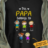 Personalized Grandpa Doodle T Shirt SMY224 81O34 thumb 1
