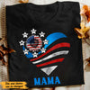 Personalized Mom Grandma Heart T Shirt MY272 95O47 1