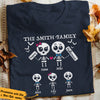 Personalized Halloween Skeleton Family T Shirt JL161 65O53 1
