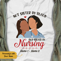 Personalized Nurse Friends Sister By Nursing T Shirt SB31 67O58 thumb 1