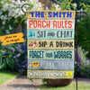 Personalized Porch Rule Gardening Garden Flag JN254 81O60 1