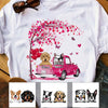 Personalized Valentine Truck Dog T Shirt DB91 30O58 1