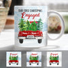 Personalized Couple First Christmas Red Truck Mug OB134 81O53 1