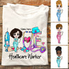 Personalized Love Nurse Life T Shirt JN244 30O47 1
