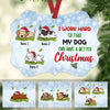 Personalized Better Christmas Dog MDF Ornament MDF Benelux Ornament NB111 29O58 1