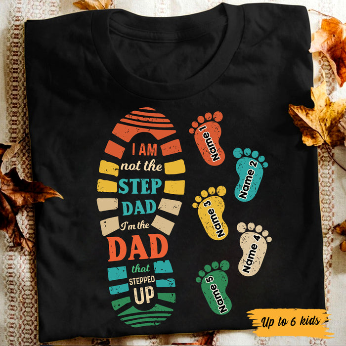 Personalized Step Dad T Shirt MY123 30O47 1