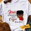 Personalized Jesus Melanin Women White T Shirt JN213 65O57 1