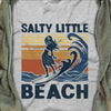 Surfing Salty Little Beach White T Shirt JN132 85O53 thumb 1