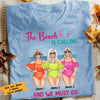 Personalized Beach Is Calling Friends T Shirt JN211 95O58 1