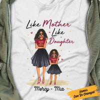 Personalized BWA Mom Like Daughter T Shirt AG62 30O57 thumb 1