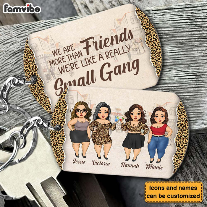 Personalized Gift For Friends For Sister Small Gang Aluminum Keychain 24665 1