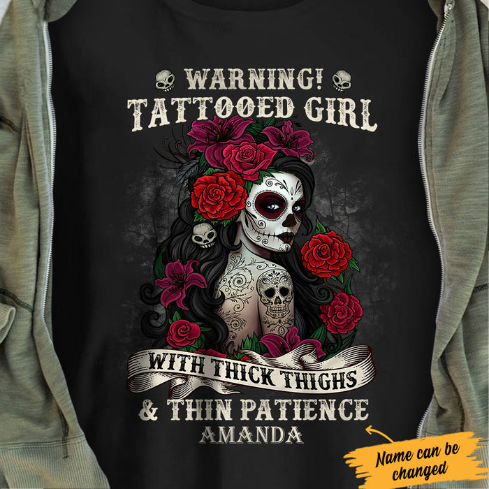 Personalized Skull T Shirt JL234 85O34 1