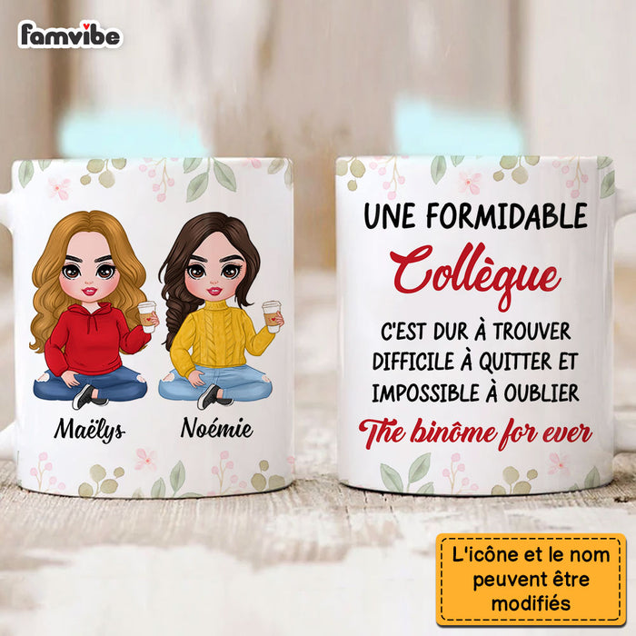 Personalized Gift For Collegue French Mug 30645 1