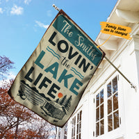 Personalized Lake Garden Flag JL23 85O34 thumb 1