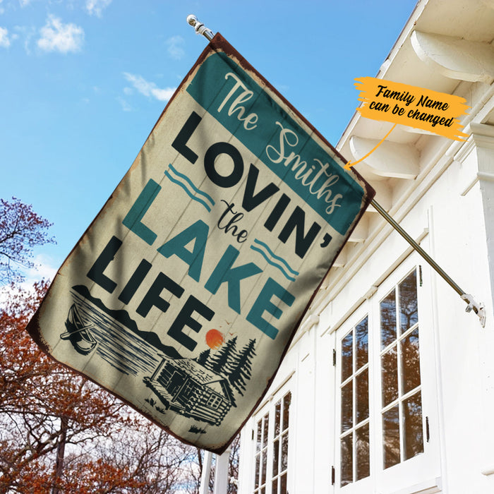 Personalized Lake Garden Flag JL23 85O34 1