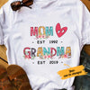 Personalized First Mother Now Grandma T Shirt FB221 65O36 1