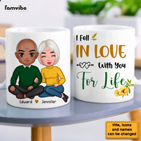 Personalized Couple Gift I Fell In Love With You For Life Mug 31177 thumb 1