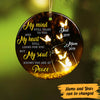 Personalized Memorial Butterfly Heaven Circle Ornament NB114 99O60 1