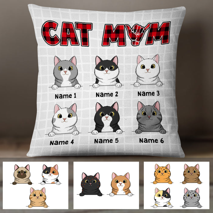 Personalized Cat Mom Pillow FB61 73O47 (Insert Included) 1