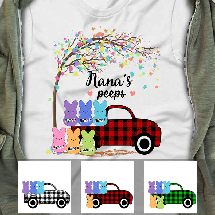 Personalized Grandma Peeps Easter 2022 T Shirt MR91 81O60 1