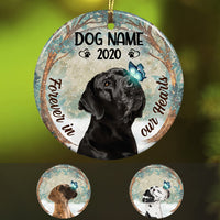 Personalized Forever In Our Hearts Great Dane Dog Memorial  Ornament OB221 73O36 thumb 1