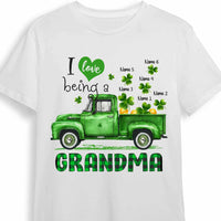 Personalized Grandma Patrick's Day T Shirt FB151 30O34 thumb 1
