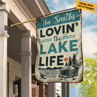 Personalized Lake Garden Flag JL23 85O34 thumb 1