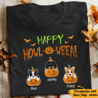 Personalized Dog Happy Halloween T Shirt JL241 67O57 thumb 1