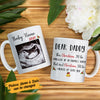 Personalized Baby Ultrasound Dear Dad Mug NB125 81O58 1