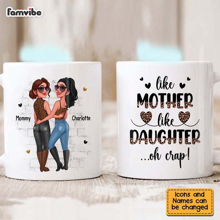 Personalized Like Mother Like Daughter Mug 24742 1