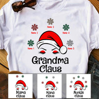 Personalized Grandma Claus T Shirt NB212 29O60 thumb 1