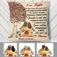 Personalized Mom Grandma Mamma Nonna Italian Tree Pillow AP73 30O60 (Insert Included) thumb 1
