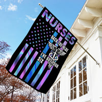 Nurse Back The Blue Police Flag JL111 81O34 thumb 1